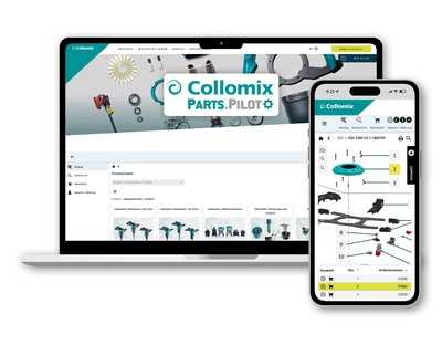 Collomix vereinfacht die Ersatzteilbeschaffung