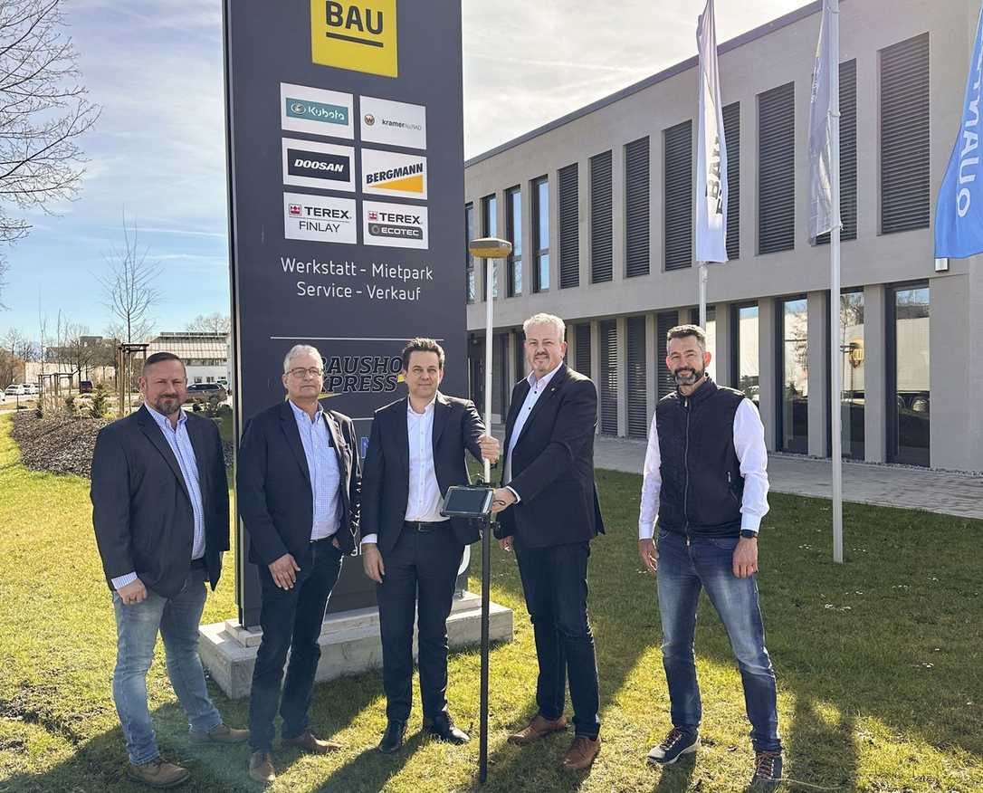 BAU Süddeutsche Baumaschinen Neu-Ulm ist neuer Topcon-Vertragshändler BAU Süddeutsche Baumaschinen Neu-Ulm ist neuer Topcon-Vertragshändler
