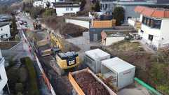 Hermann-Hesse-Bahn mit neuer Entwässerung wieder auf den Schienen