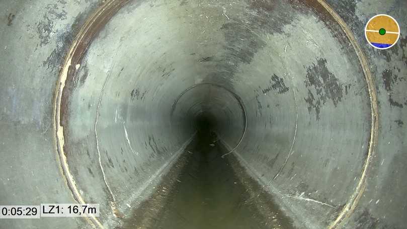 Abbildung 13: Riss mit 1 mm Breite, höhere Bildauflösung | Foto: ISAS GmbH Abbildung 13: Riss mit 1 mm Breite, höhere Bildauflösung | Foto: ISAS GmbH