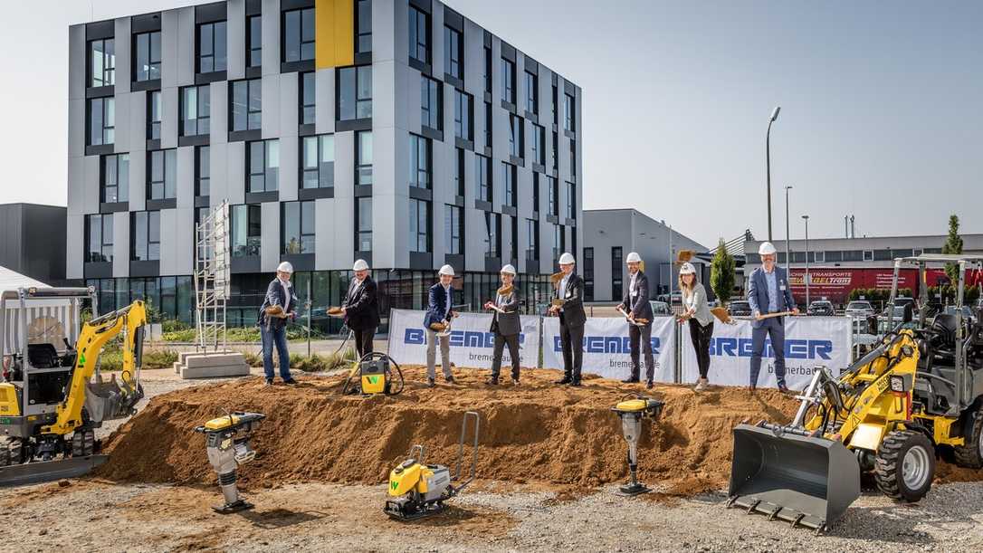 Wacker Neuson baut neues Logistikzentrum in Reichertshofen Wacker Neuson baut neues Logistikzentrum in Reichertshofen
