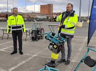 Neuer e-Antrieb in Zusammenarbeit mit Dewalt