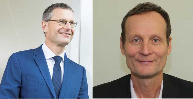 Auch kleinere Unternehmen sollten sich mit Cybersicherheit auseinandersetzen, finden Dr. Wolf Merkel (l.) und Dr. Friedrich Hetzel. | Foto: DVGW; DWA Auch kleinere Unternehmen sollten sich mit Cybersicherheit auseinandersetzen, finden Dr. Wolf Merkel (l.) und Dr. Friedrich Hetzel. | Foto: DVGW; DWA