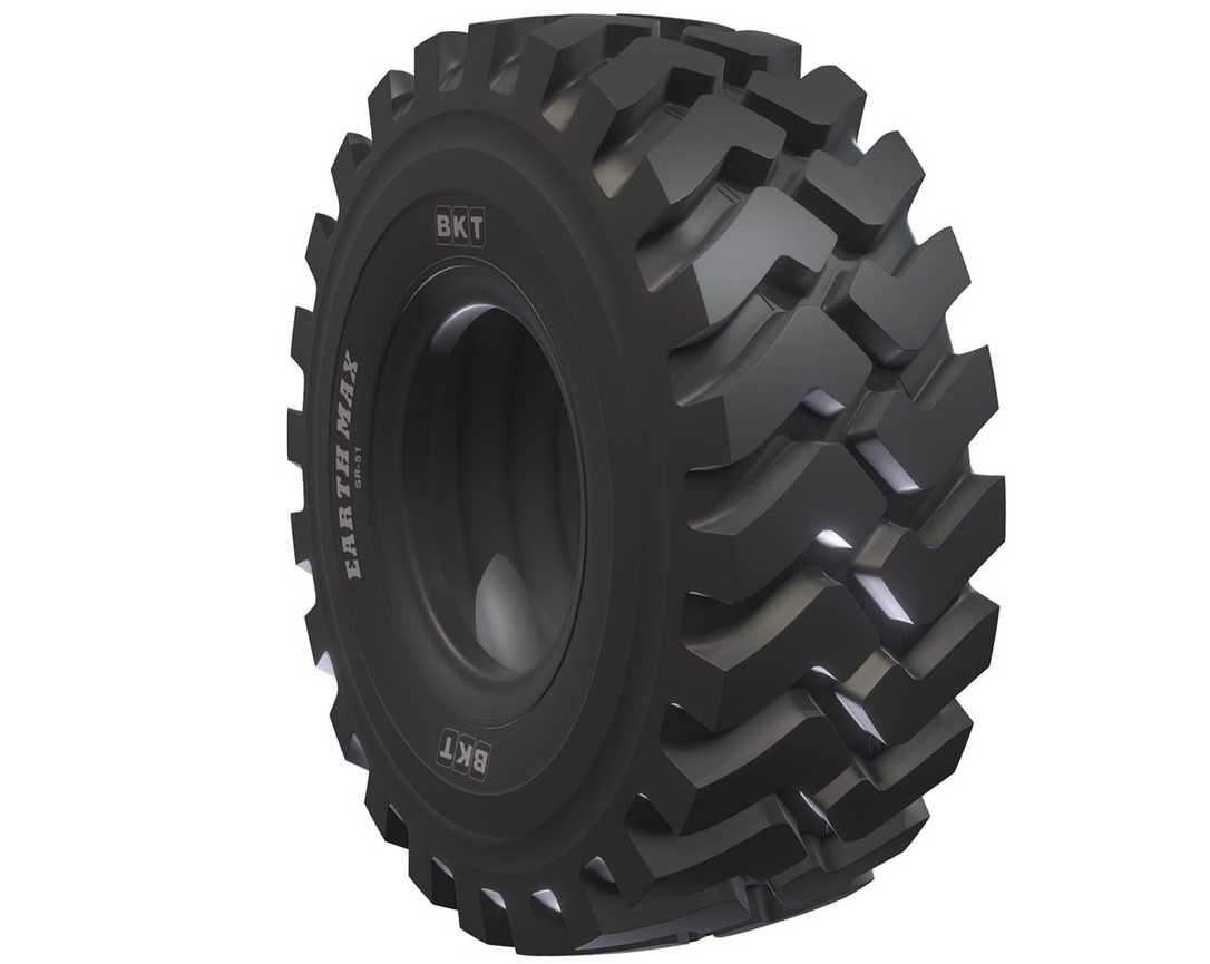 Neuer BKT-Earthmax-Reifen mit L-5-Profil Neuer BKT-Earthmax-Reifen mit L-5-Profil