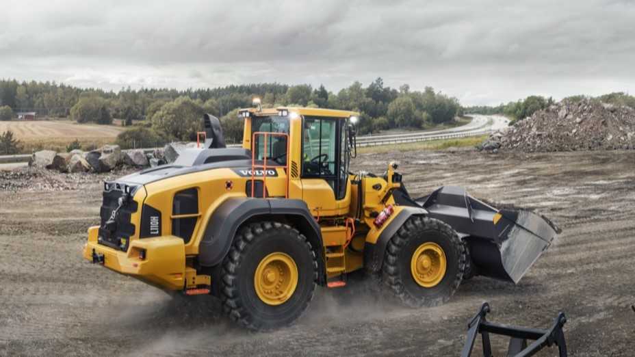 Volvo-Radlader L110H und L120H bekommen neuen D8M-Motor