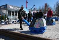 Rüttelplatten-Redesign und ein elektrischer Prototyp