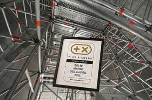 Layher erhält Plus X Award als „Beste Marke 2026“