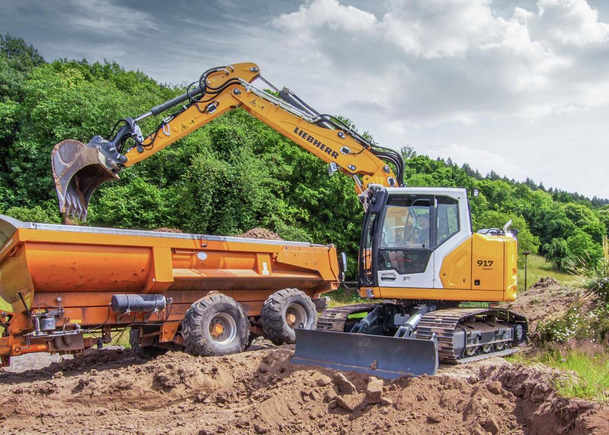 Der neue R 917 Compact G8 positioniert sich zwischen dem R 915 Compact G8 und dem R 920 Compact G8. | Foto: Liebherr