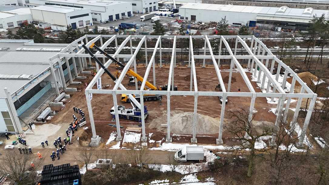 Tadano: Neues Ersatzteillager für Krane entsteht in Lauf