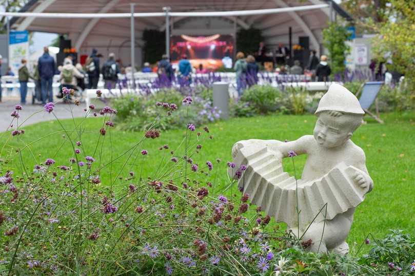 Die Landesgartenschau in Bad Dürrenberg empfängt ihre Besucher noch bis zum 13. Oktober. | Foto: Landesgartenschau/Colette Dörrwand Die Landesgartenschau in Bad Dürrenberg empfängt ihre Besucher noch bis zum 13. Oktober. | Foto: Landesgartenschau/Colette Dörrwand