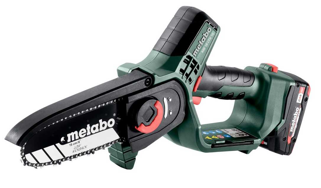 Die neue Kettensäge von Metabo für Profis und Heimwerker Die neue Kettensäge von Metabo für Profis und Heimwerker