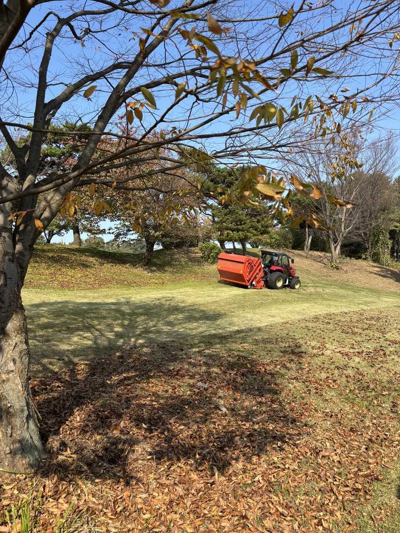 Die große Arbeitsbreite, die mechanische Aufnahme ohne hohen Saugluftbedarf, das große Sammelvolumen und die bodenschonende Konturführung sorgen für ein sauberes Reinigungsbild. | Foto: Wiedenmann