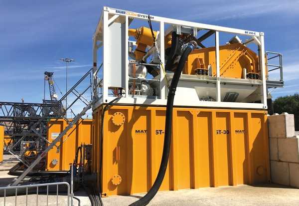 Bauer auf der Bauma mit kompakten Misch- und Trennanlagen Bauer auf der Bauma mit kompakten Misch- und Trennanlagen