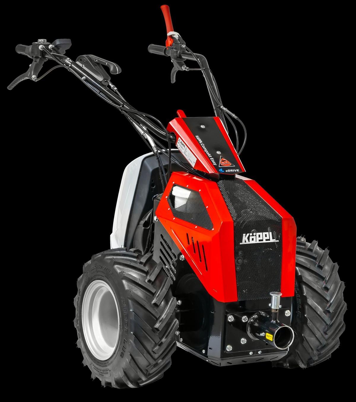 Das Ergebnis der Kooperation zwischen Köppl und Stihl: das Trägerfahrzeug Compakt Easy eDrive. | Foto: Köppl Das Ergebnis der Kooperation zwischen Köppl und Stihl: das Trägerfahrzeug Compakt Easy eDrive. | Foto: Köppl