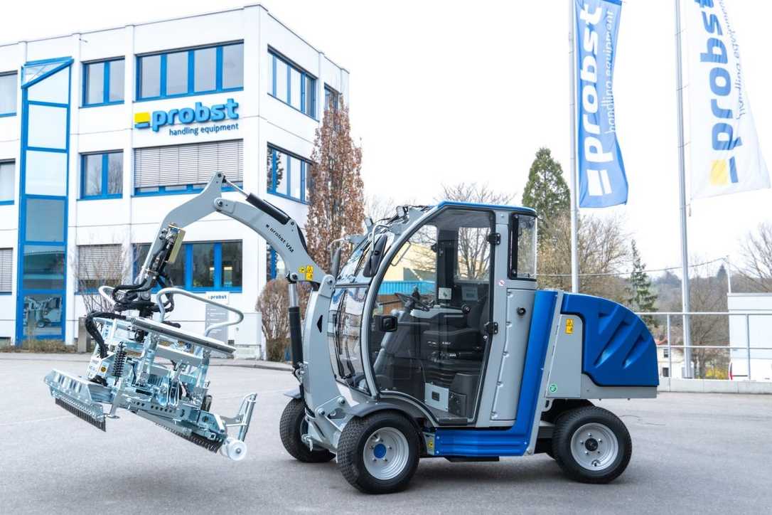 Tiefbau Live in Karlsruhe: Premiere für Pflaster-Verlegemaschine VM-X-Pavermax von Probst Tiefbau Live in Karlsruhe: Premiere für Pflaster-Verlegemaschine VM-X-Pavermax von Probst