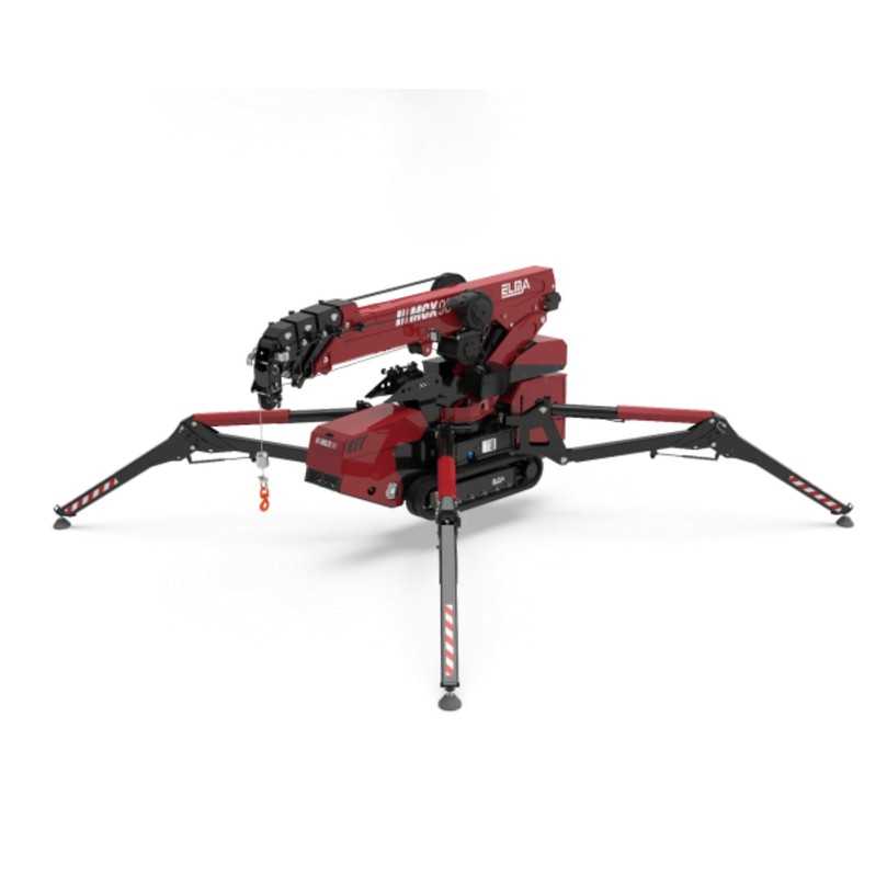 Neuzugang bei Kunze: Der Elma MCX90 erreicht ein maximales Kranmoment von 9 mt, eine Tragkraft von 3.200 kg und eine seitliche Reichweite von 15,40 Metern mit Jib. | Foto: Kunze GmbH