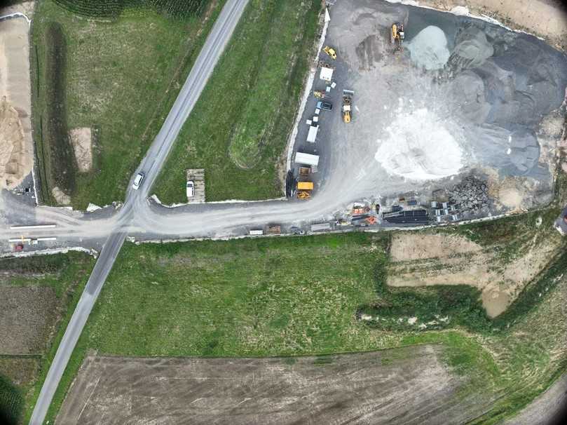 Die Lagerstelle des Bauprojekts | Foto: Sitech Die Lagerstelle des Bauprojekts | Foto: Sitech