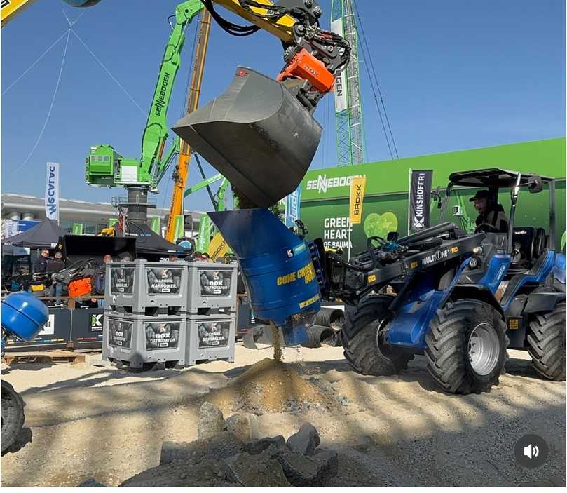 Täglich auf der Demofläche im Einsatz | Foto: Multione Deutschland GmbH