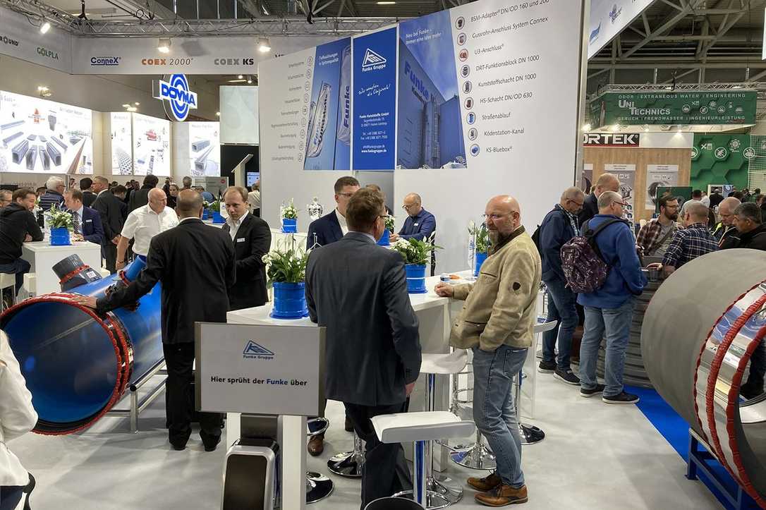 Funke auf der IFAT 2024 Funke auf der IFAT 2024