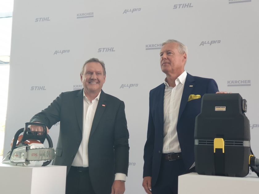 Akku-Allianz: Stihl und Kärcher etablieren das Allpro-Akkusystem