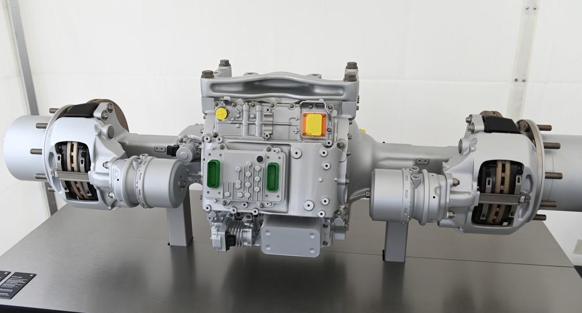 Die E-Achse AxTrax 2 dual kann als Trailer-Antrieb genutzt werden. | Foto: QUATEX