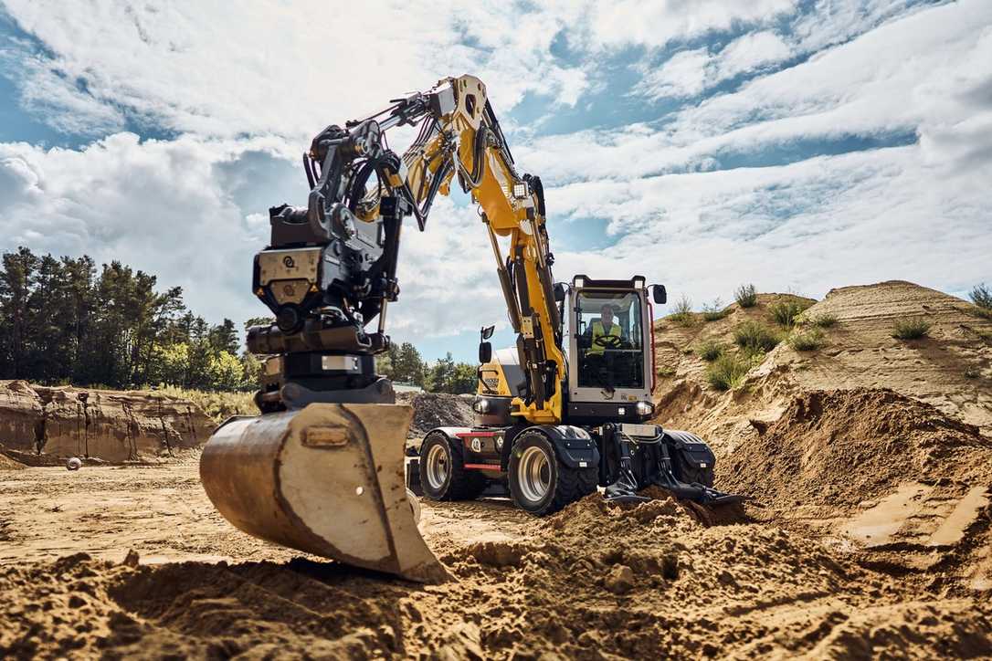 Wacker Neuson mit zero emission Baumaschinen auf der Messe Tiefbau Live 2023 in Karlsruhe