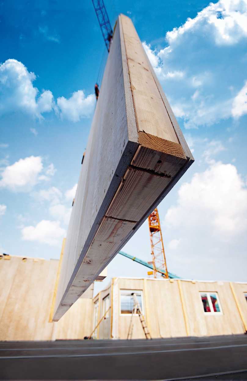 Für den seriellen Holzbau zeigen Isover und Rigips auf der Dach+Holz eine neue schlanke Außenwandkonstruktion. | Foto: Saint-Gobain Isover G+H/Saint-Gobain Rigips Für den seriellen Holzbau zeigen Isover und Rigips auf der Dach+Holz eine neue schlanke Außenwandkonstruktion. | Foto: Saint-Gobain Isover G+H/Saint-Gobain Rigips