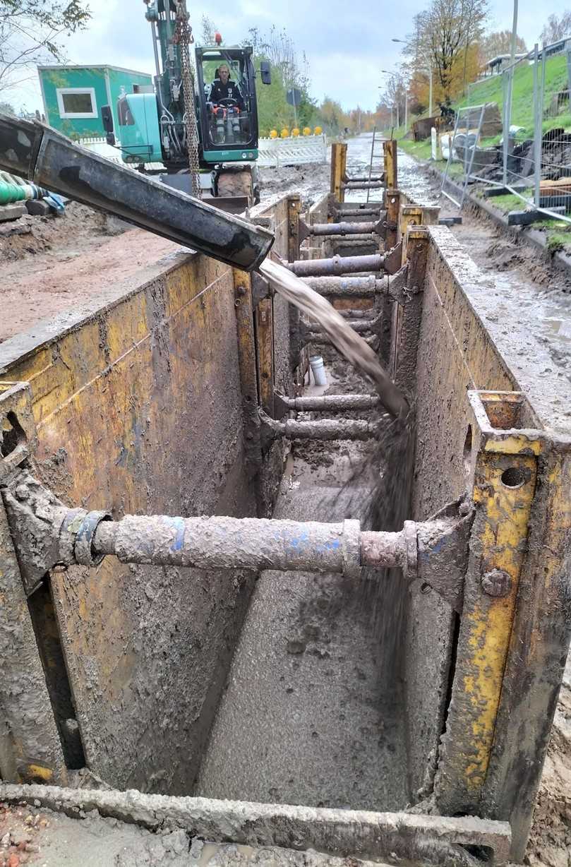 Flüssigboden-Maßnahme in Kiel | Foto: B_I/Valdix