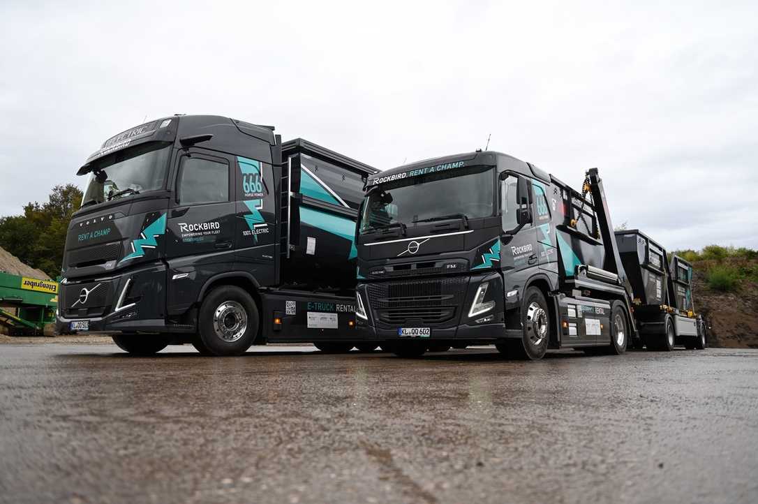 Im Test: Volvo FH & Volvo FM Electric in der Baustoff-Entsorgung Im Test: Volvo FH & Volvo FM Electric in der Baustoff-Entsorgung