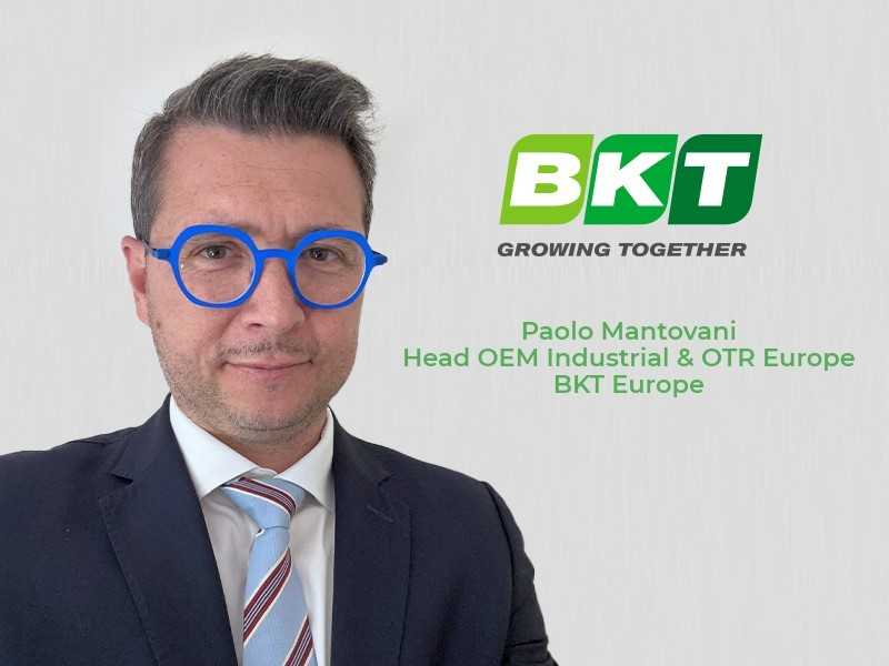 BKT: Mantovani neuer Head OEM Industrial & OTR