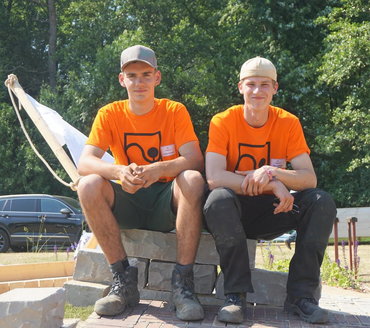 6 - Die schleswig-holsteinischen Landesmeister heißen Philipp Hartmann (l.) und Marc-Anthony Stürzebacher. | Foto: Christian Habel 6 - Die schleswig-holsteinischen Landesmeister heißen Philipp Hartmann (l.) und Marc-Anthony Stürzebacher. | Foto: Christian Habel