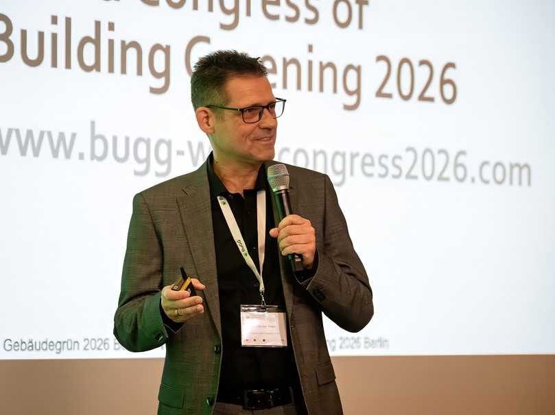 BuGG-Präsident Dr. Gunter Mann: „Der Weltkongress hat gezeigt, wie wichtig das Grün an und in Gebäuden ist und was alles möglich ist.“ | Foto: Bundesverband GebäudeGrün