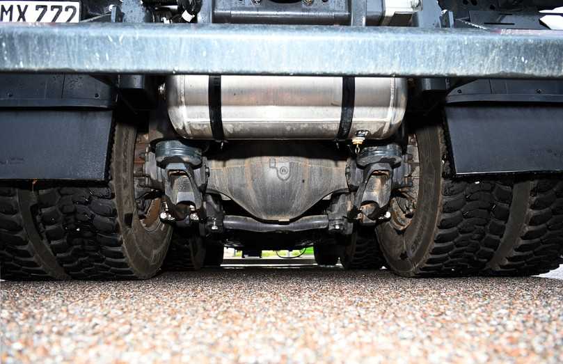 Mit Außenplanetenachsen könnte das Achsgetriebe deutlich kleiner ausfallen, was der Bodenfreiheit zugutekommen würde. | Foto: FH