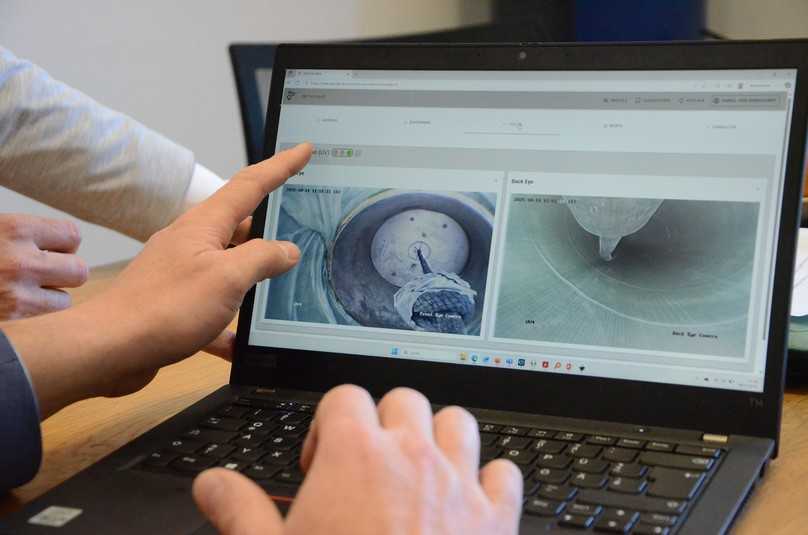 Neben Diagrammen und Werten ist u.a. auch ein direkter Online-Zugriff auf vernetzte Anlagen möglich. | Foto: Nora Saric Neben Diagrammen und Werten ist u.a. auch ein direkter Online-Zugriff auf vernetzte Anlagen möglich. | Foto: Nora Saric