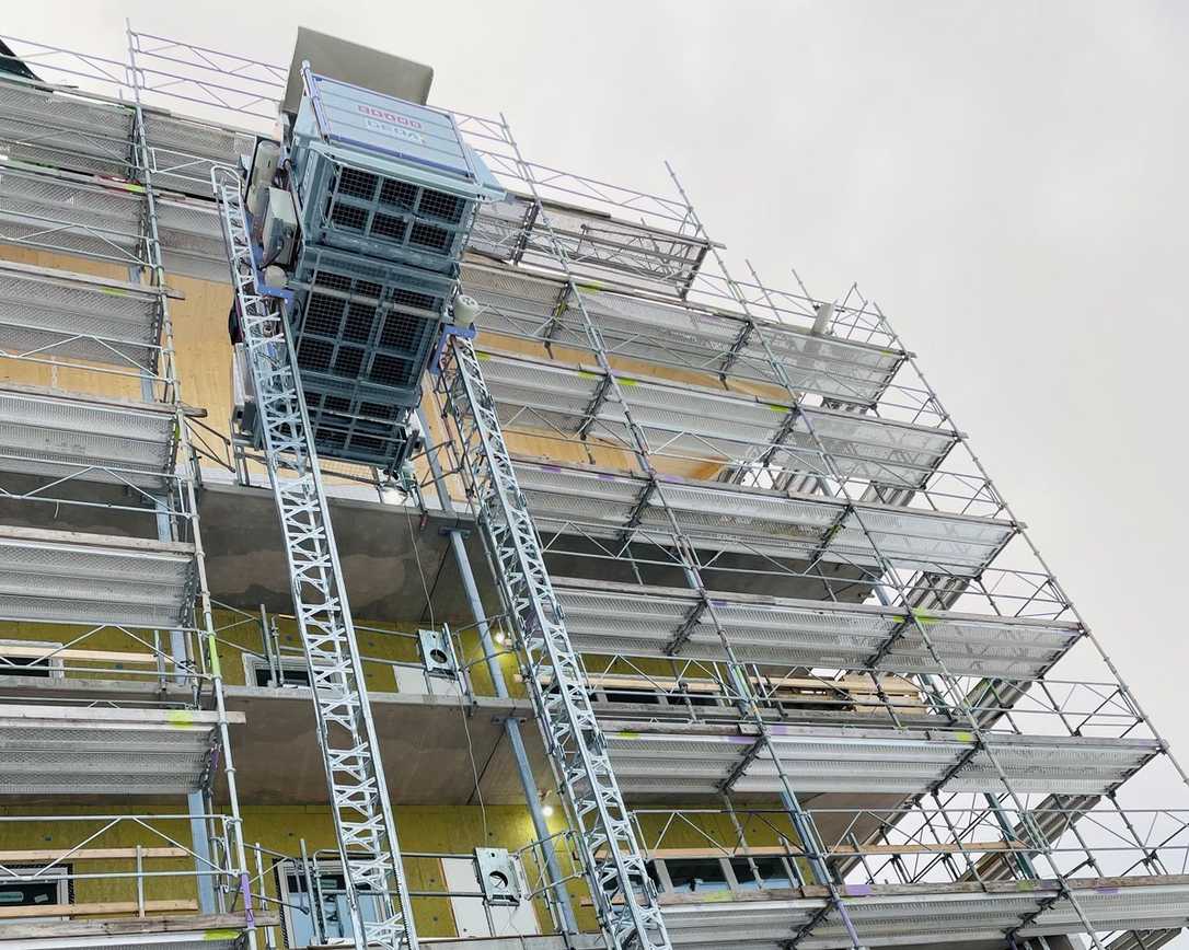 Neues Maschinen-Management-Tool macht Geda-Bauaufzüge smart Neues Maschinen-Management-Tool macht Geda-Bauaufzüge smart