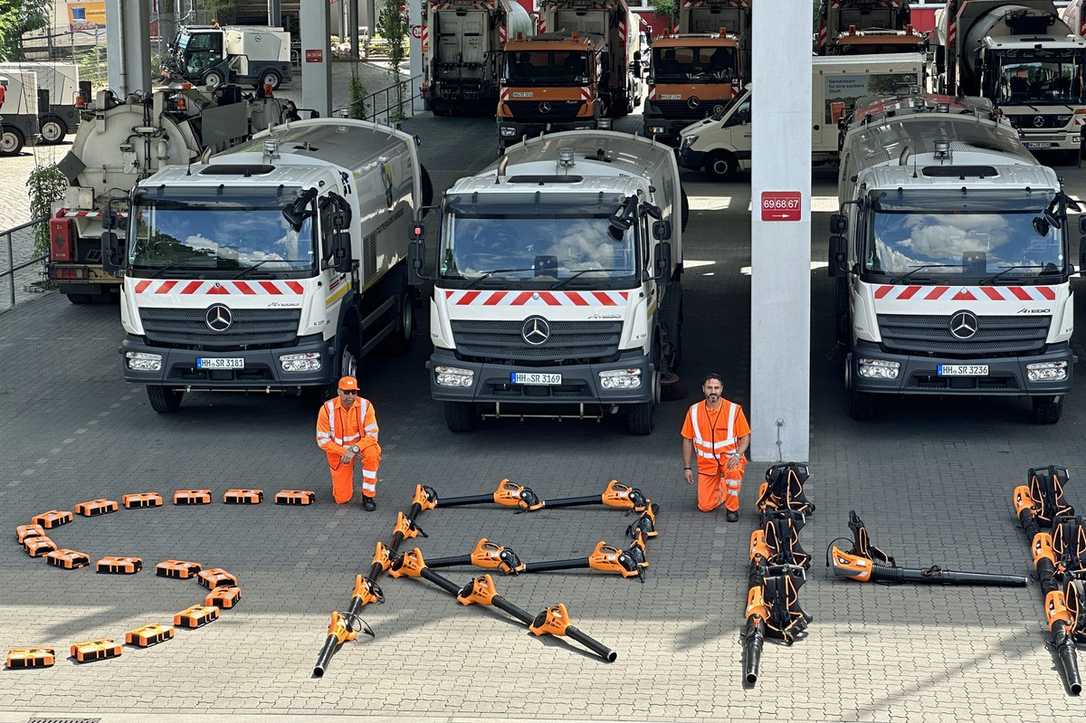 Hamburg least Laubbläser für von Pellenc