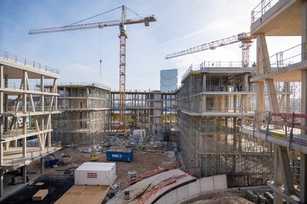 CO₂-reduzierter Beton digital überwacht