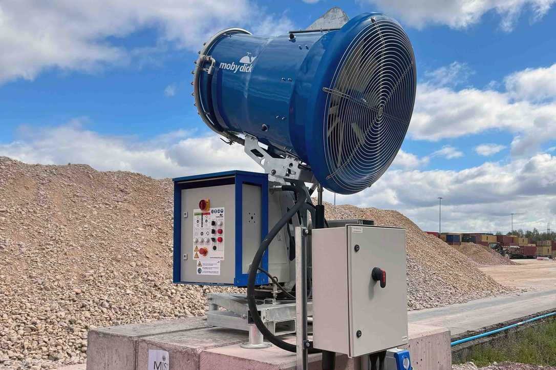 Frutiger Company AG Reifenwaschanlagen und Staubbindesysteme MobyDick auf der bauma 2025