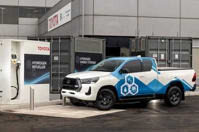 Toyota mit Brennstoffzellentechnik