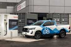 Toyota mit Brennstoffzellentechnik