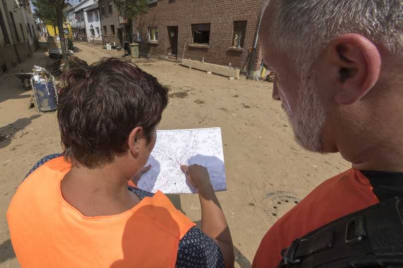 Starkregenkatastrophe: Betroffene Abwasserbetriebe helfen bei der Bewältigung und brauchen gleichzeitig Hilfe. | Foto: IKT Starkregenkatastrophe: Betroffene Abwasserbetriebe helfen bei der Bewältigung und brauchen gleichzeitig Hilfe. | Foto: IKT