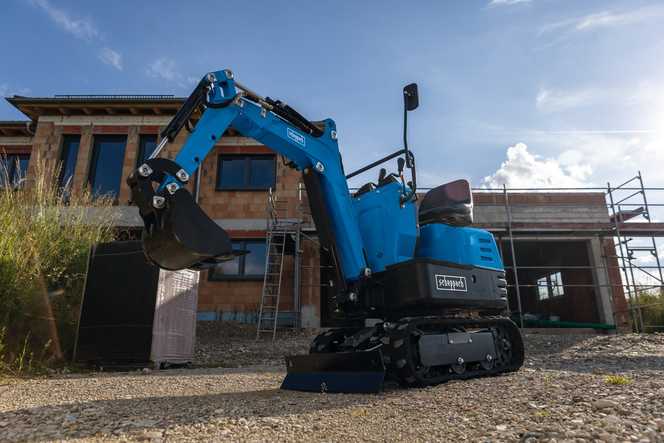 Aldi und Norma verkaufen Mini-Bagger in Onlineshops