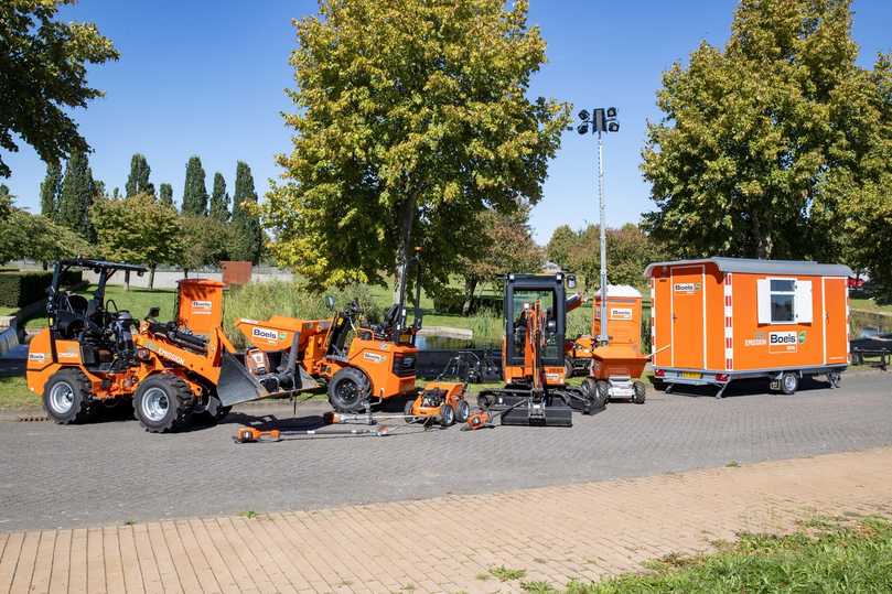 Mietlösungen für den Garten- und Landschaftsbau: Boels ist vom 15. bis 18. September auf der GaLaBau 2026 in Halle 6 am Stand 414. | Foto: Boels