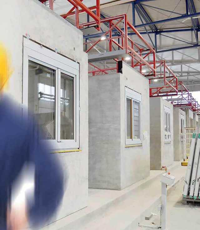 Fugenlos: fünf der sechs raumum- schließenden Seiten werden in einem Guss hergestellt. | Foto: Lechner-Group