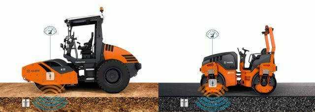 Verdichtungsmessung jetzt auch für Kompaktwalzen