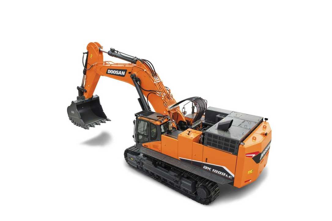 Doosan-Kettenbagger DX1000LC-7 mit Hochleistungs-Hydrauliksystem Doosan-Kettenbagger DX1000LC-7 mit Hochleistungs-Hydrauliksystem