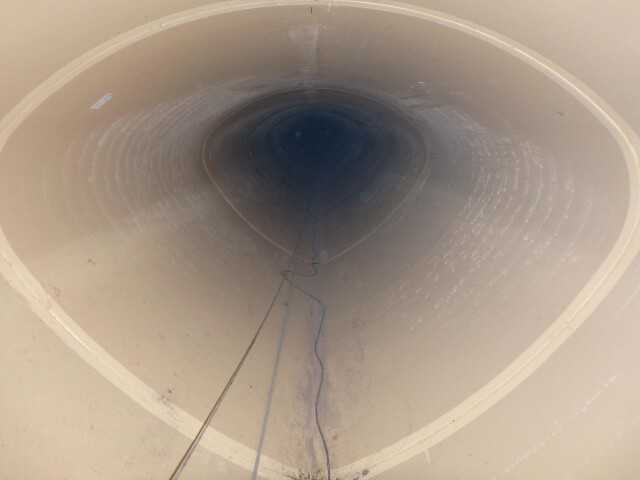 Der Sammler wurde aus einer Mini-Baugrube von 3 x 4 Metern heraus saniert. | Foto: Swietelsky-Faber