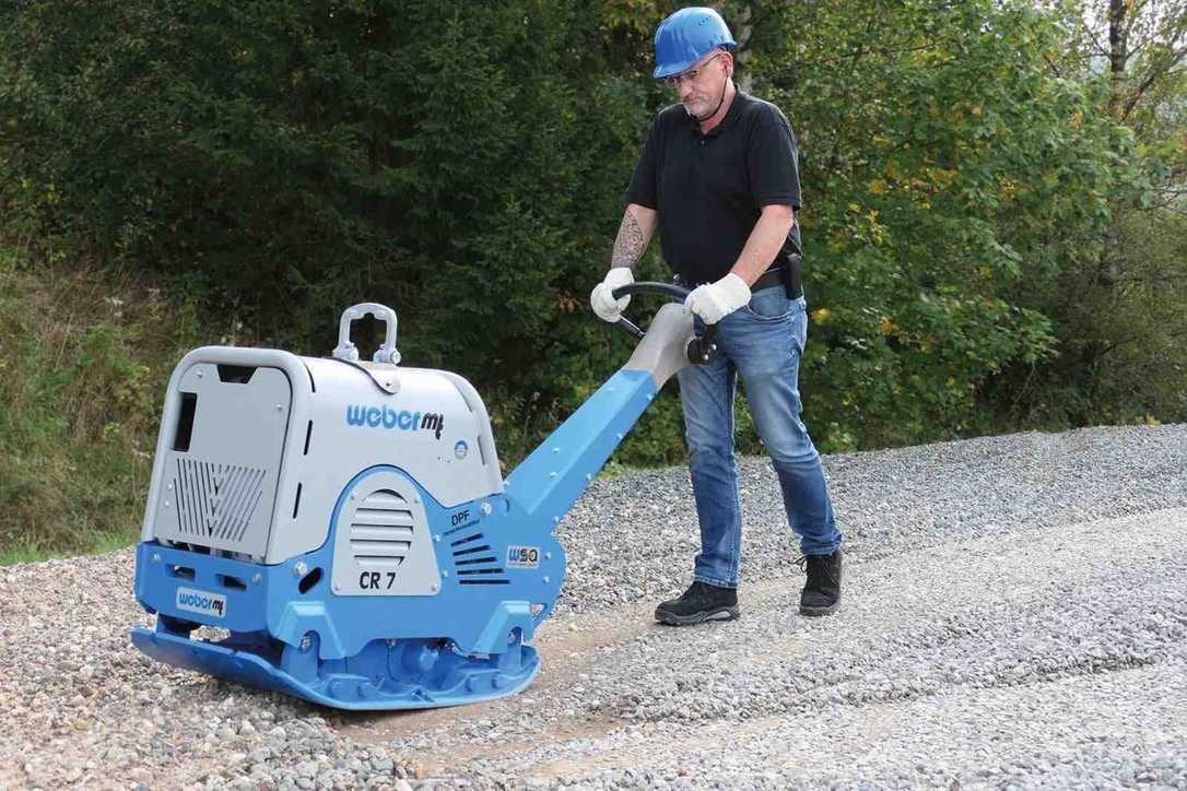 Weber MT Rüttelplatten mit Dieselpartikelfilter für die Boden-Verdichtung Weber MT Rüttelplatten mit Dieselpartikelfilter für die Boden-Verdichtung