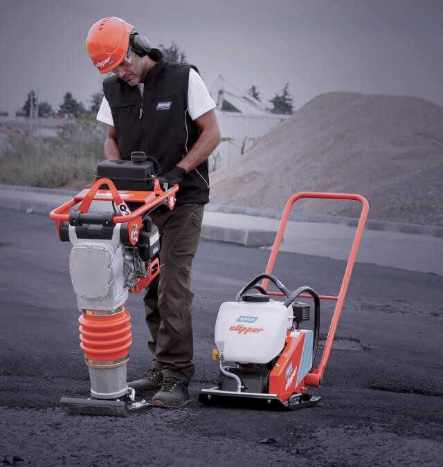 Rüttelplatten und Stampfer von Norton Clipper