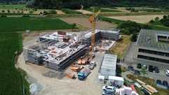 Züblin nutzt Paschal-Schalung für hohe Sichtbeton-Wände